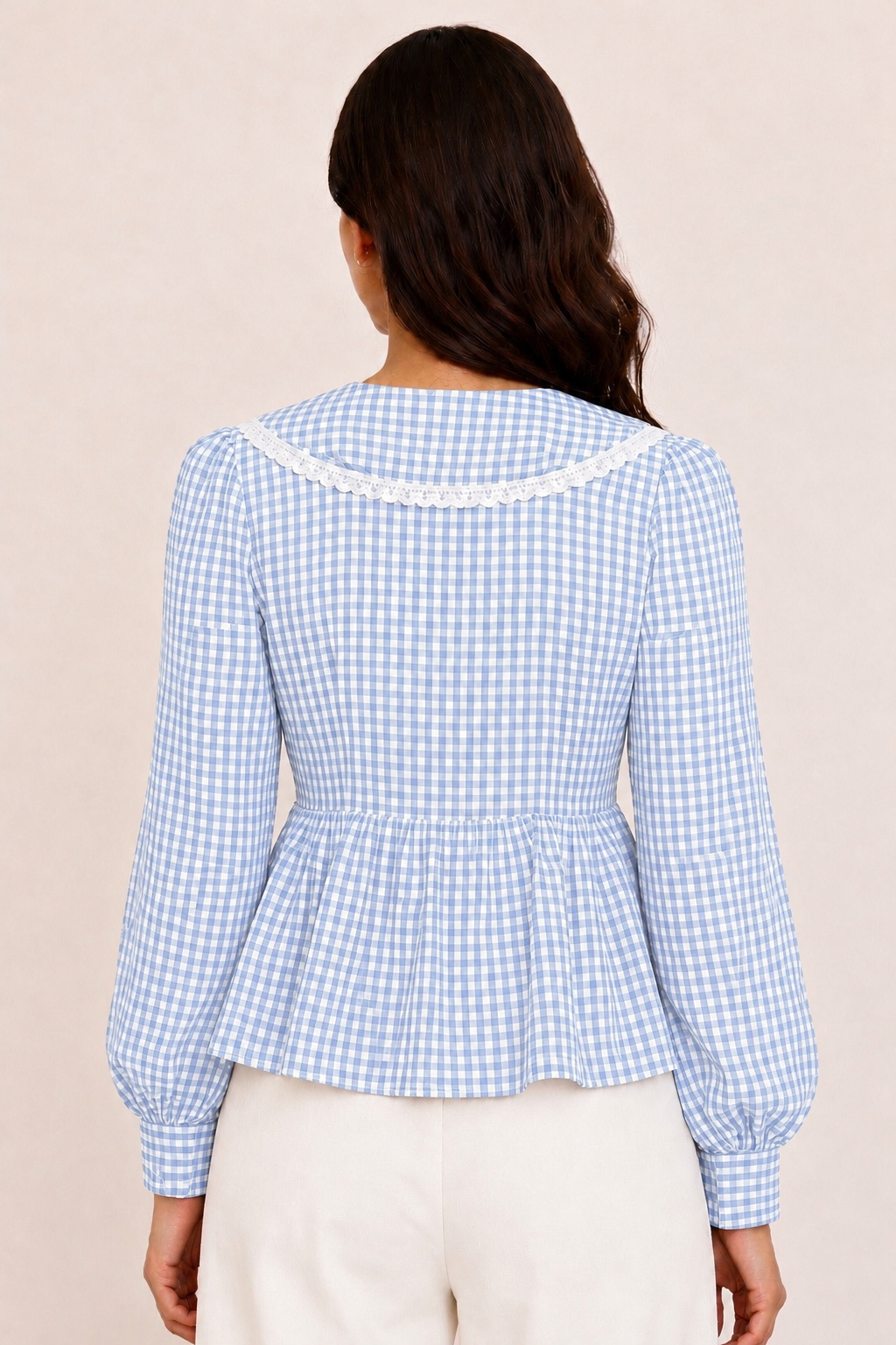 Very Demure Gingham Top