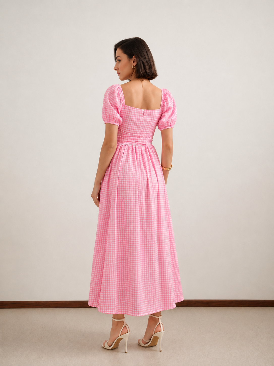 The Aurelia Gingham Dress