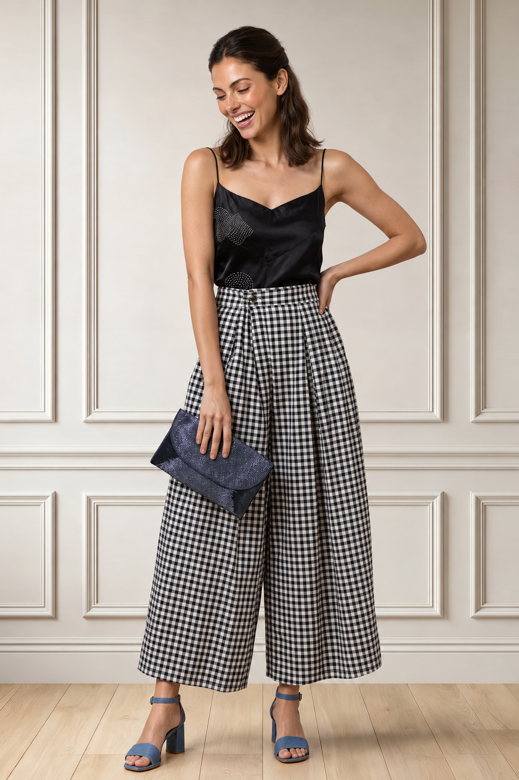 Gigi Gingham Pants