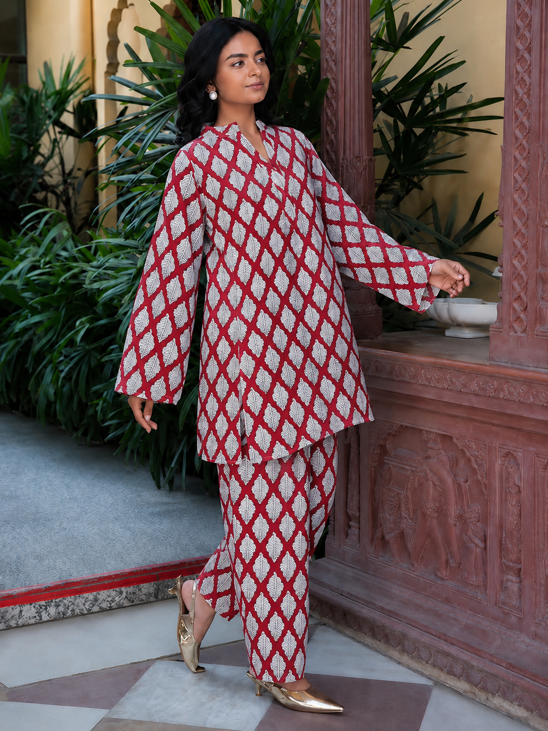 Desi Baddie Farshi Set