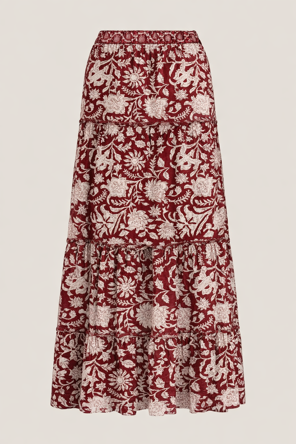 Vibe Check Floral Skirt