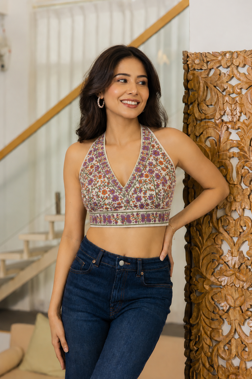 The Orchard Edit Bralette and Shrug Set