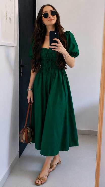 The Green Forest Dress
