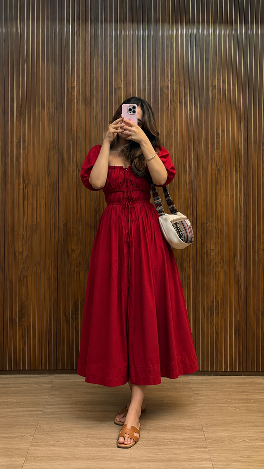 The Red Flag Dress