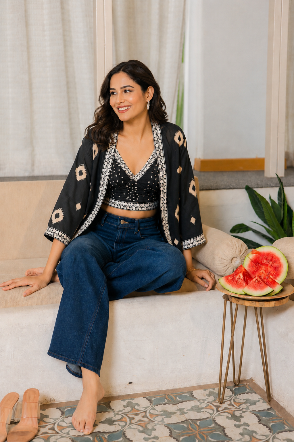 The Easy Escape Bralette and Shrug Set