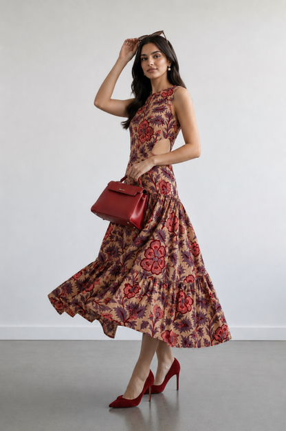 The Wildflower Whirl Dress