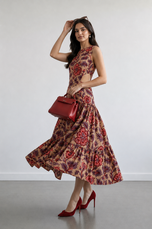 The Wildflower Whirl Dress