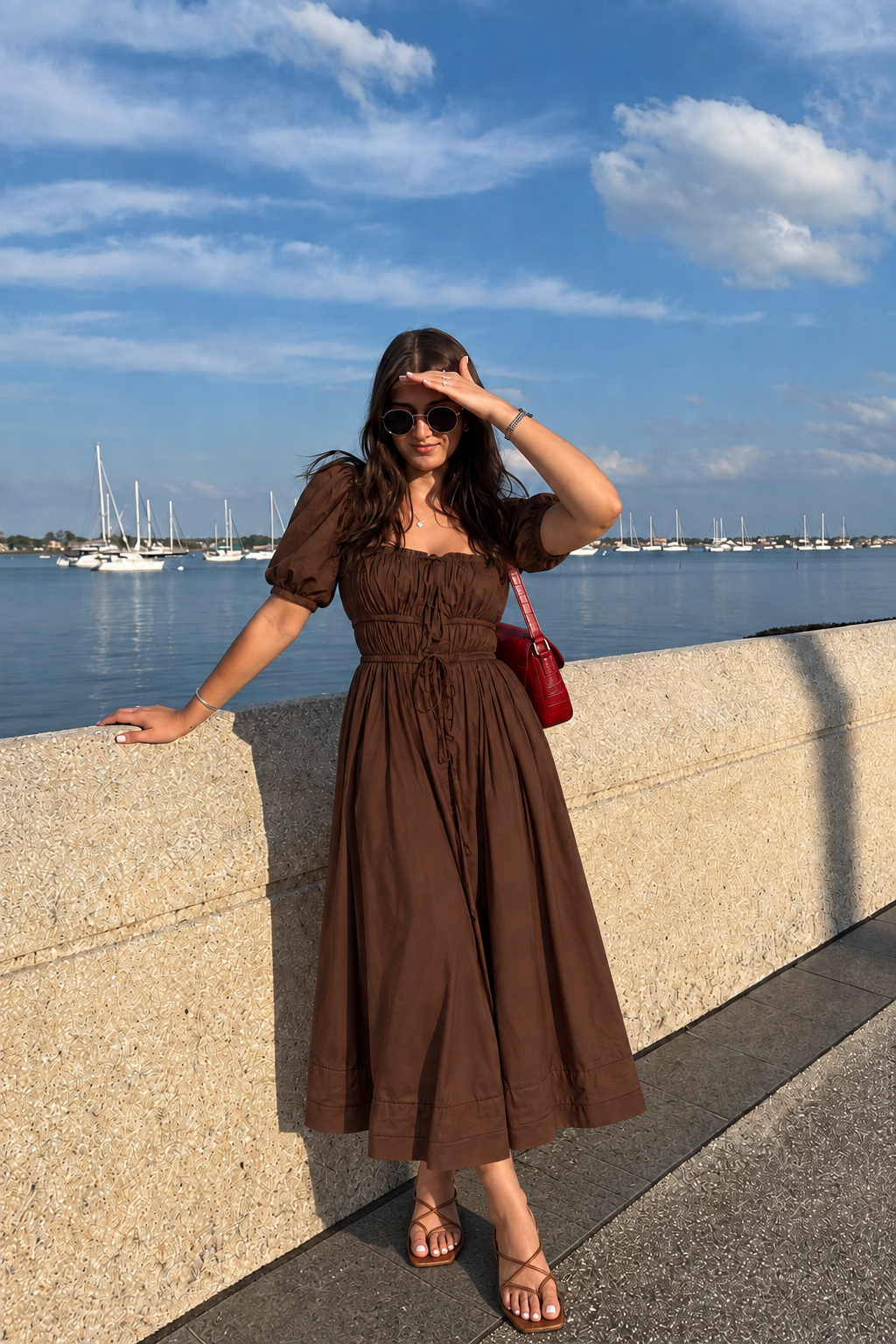 Mocha Muse Dress