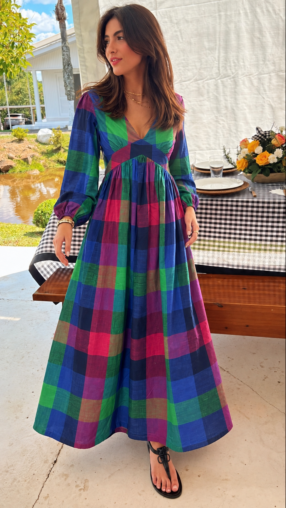 Plaid About You Dress