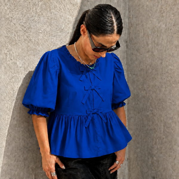 The Riviera Blue Top
