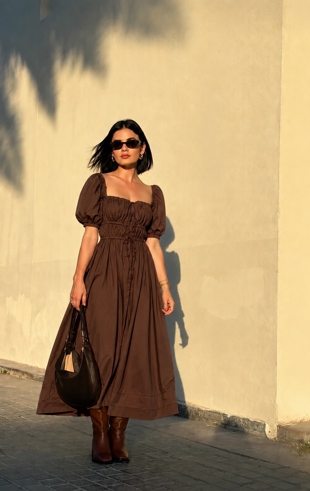 Mocha Muse Dress