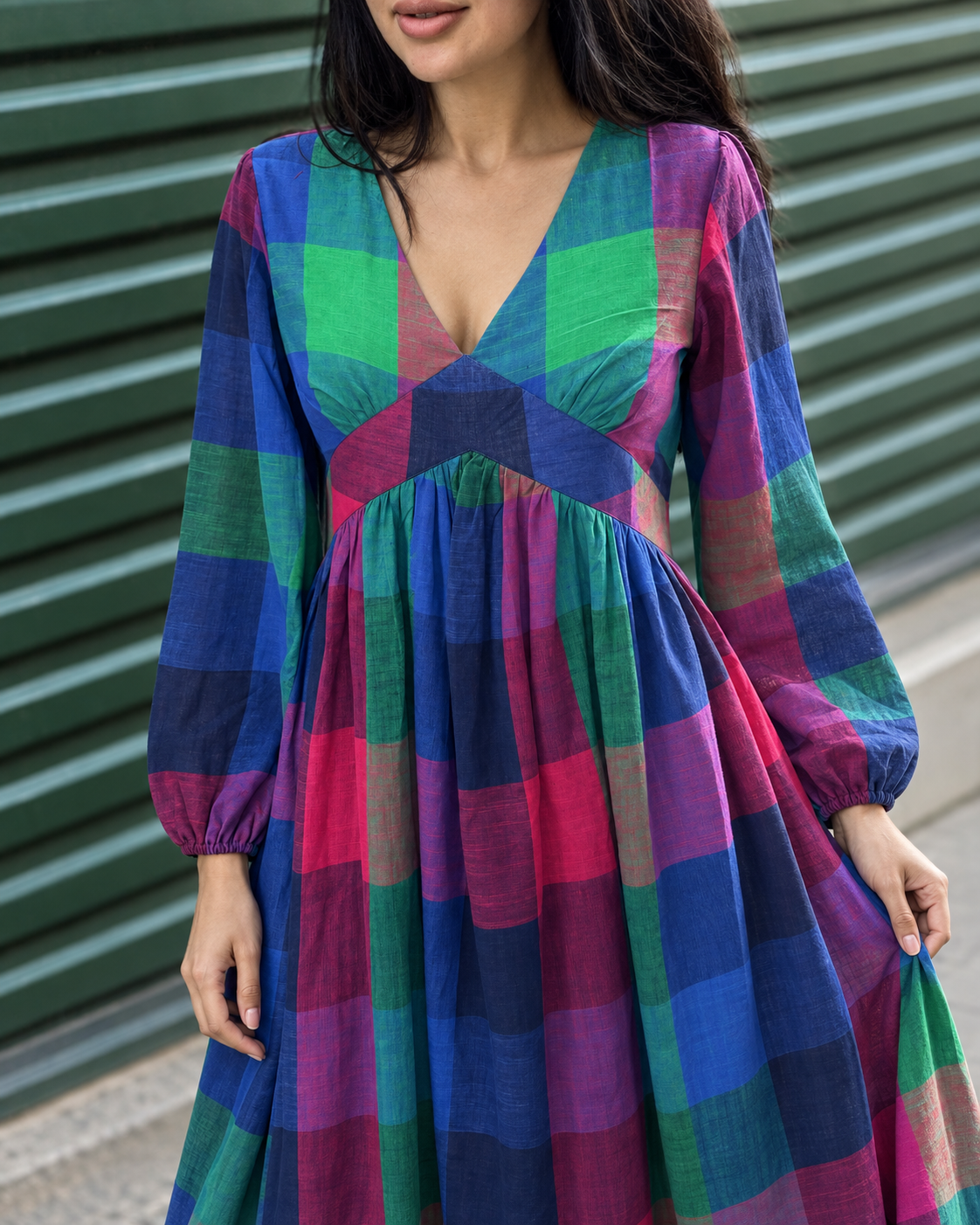 Plaid About You Dress