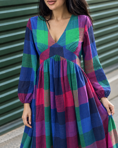 Plaid About You Dress