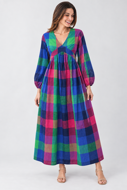 Plaid About You Dress
