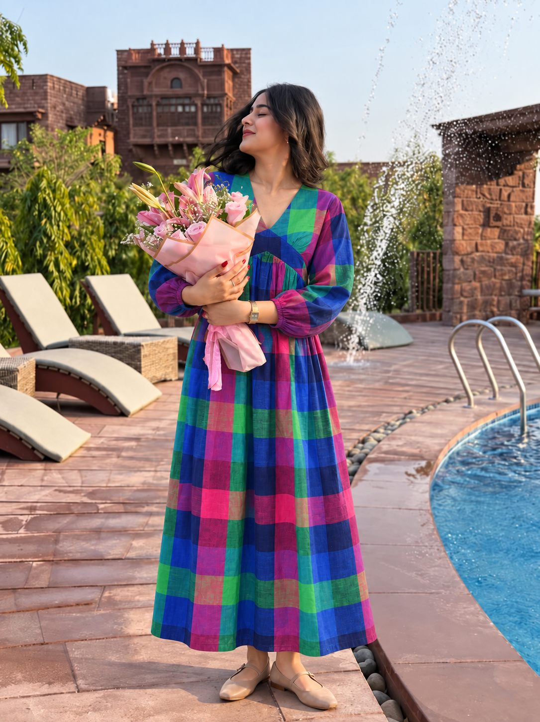 Plaid About You Dress