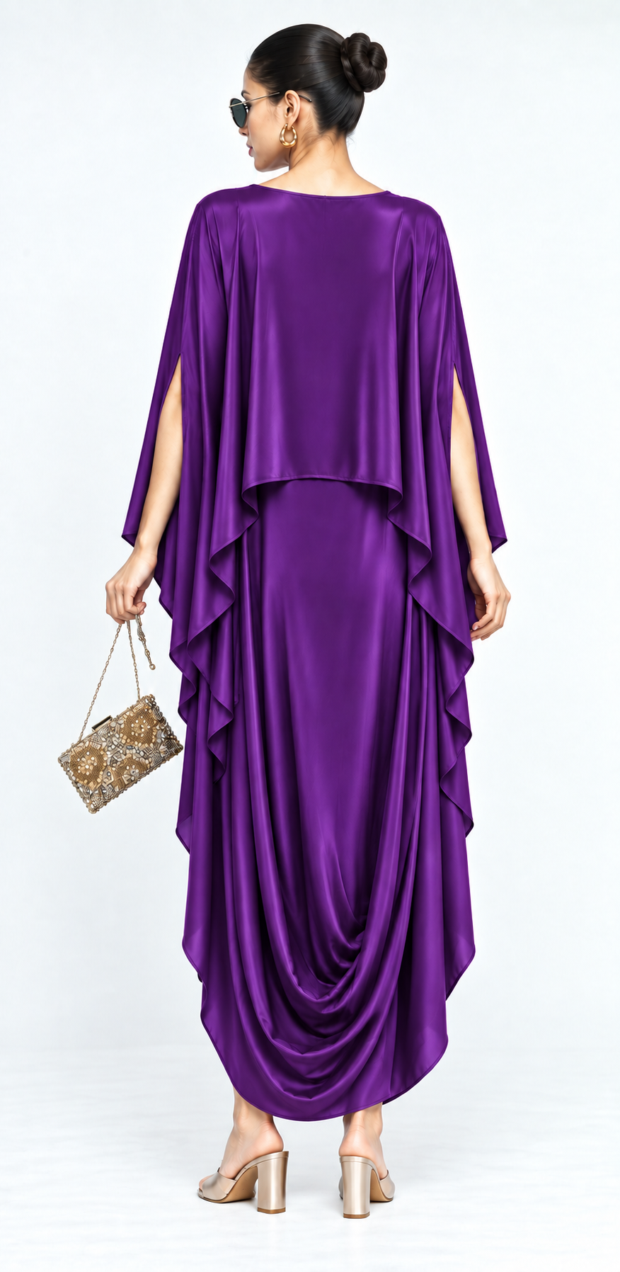 Draped in Drama Dress