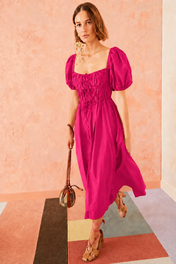 Berry Unbothered Dress