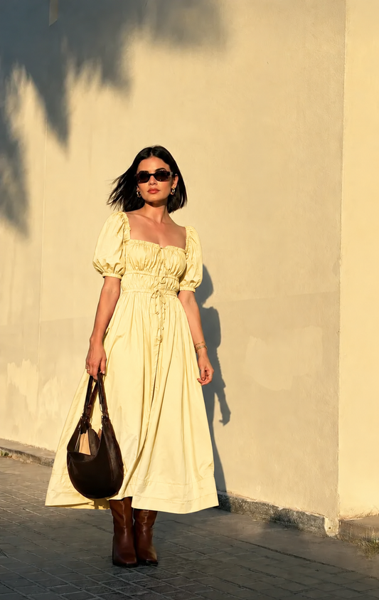 The Melted Sunshine Dress