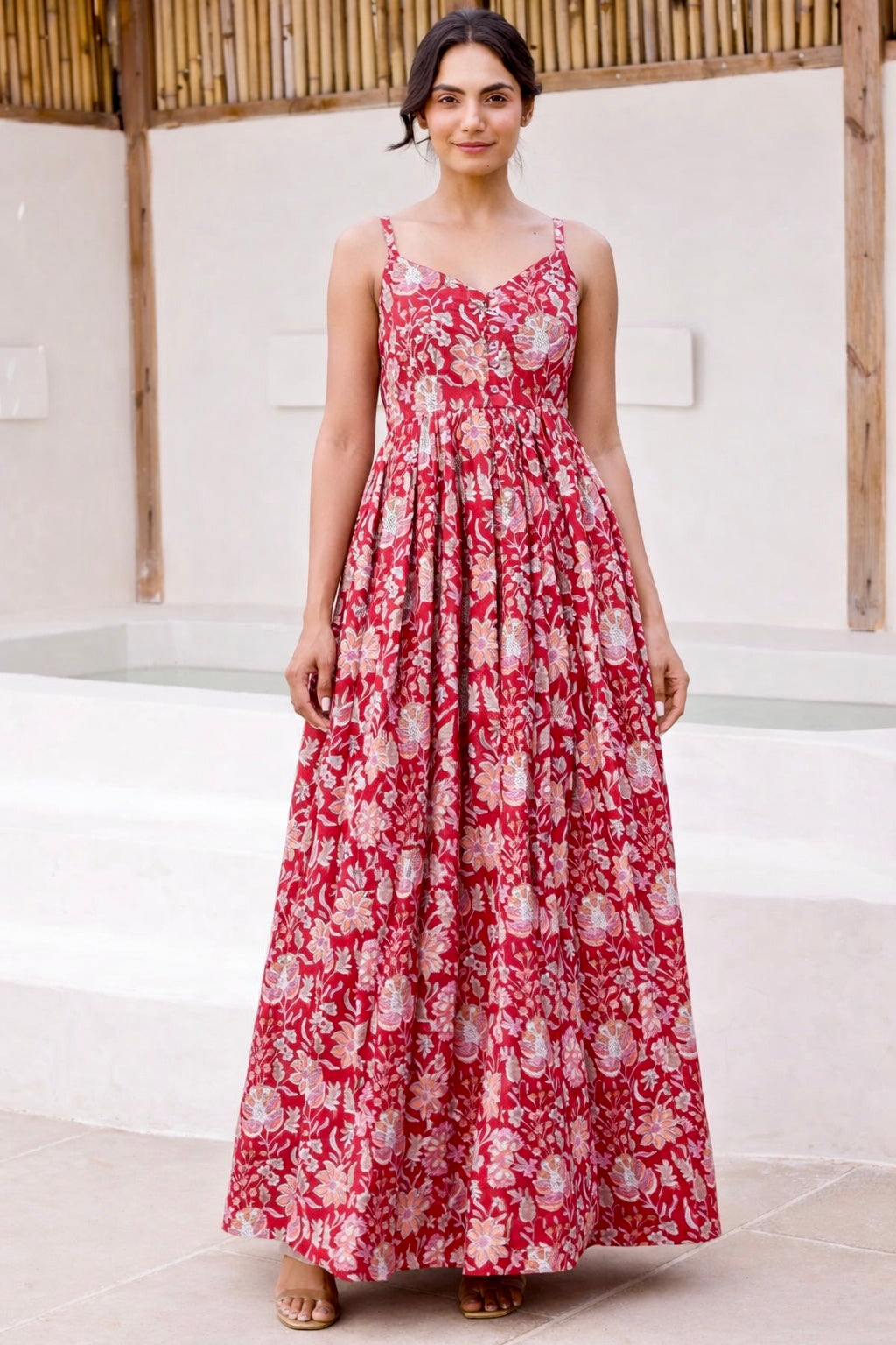 Scarlet Soiree Dress