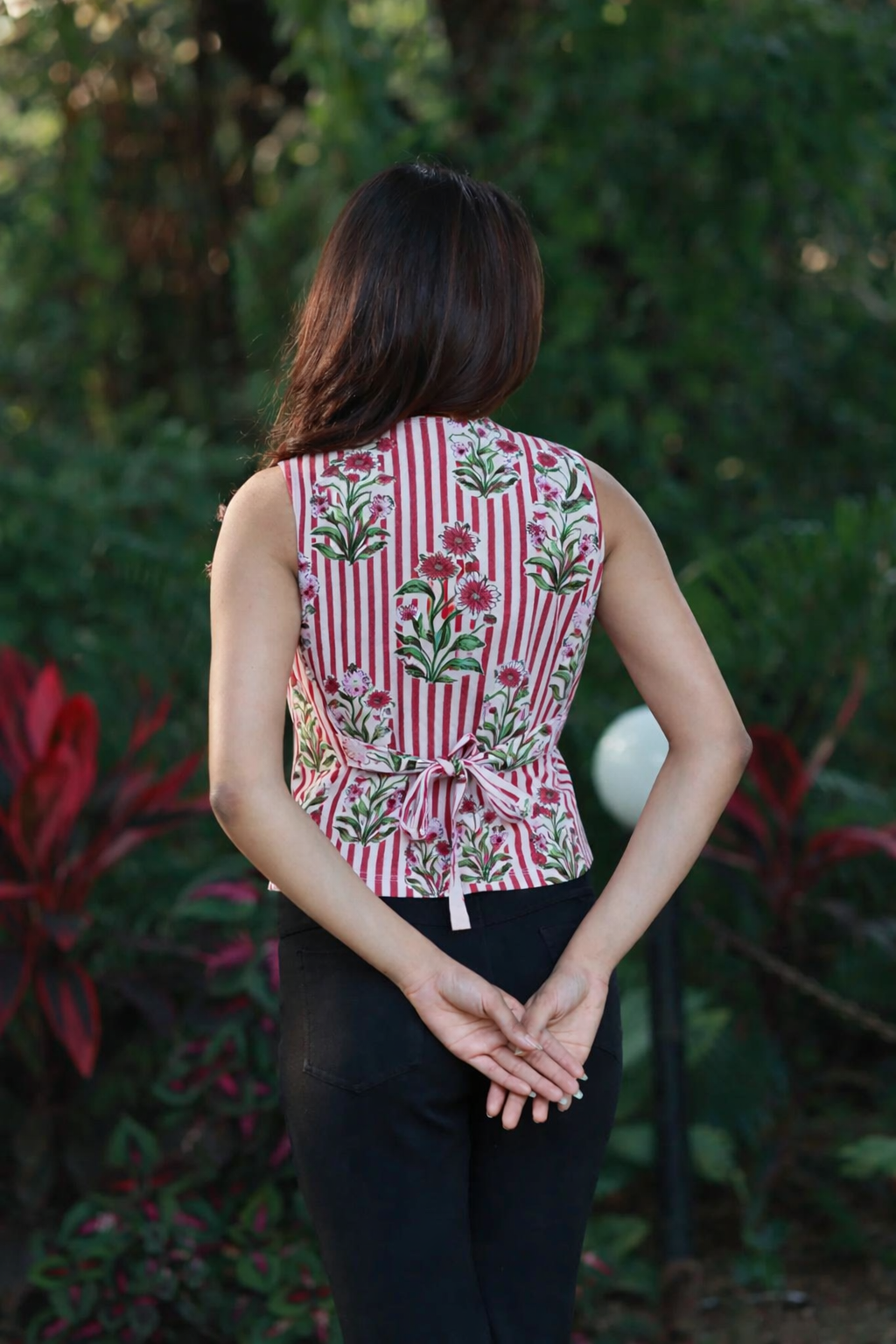 Cute Chaos Stripes Vest