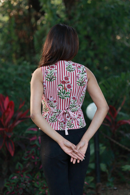 Cute Chaos Stripes Vest