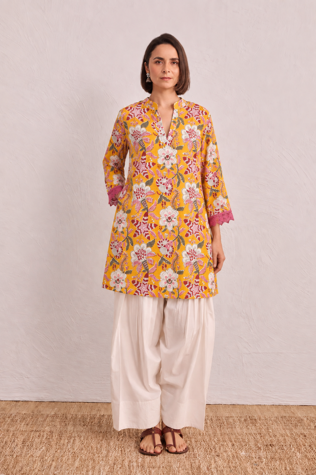 Marigold Mischief Farshi Set