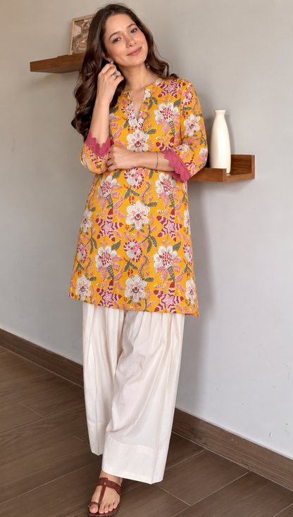Marigold Mischief Farshi Set