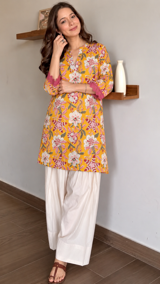 Marigold Mischief Farshi Set