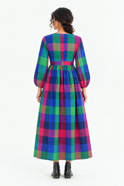 Plaid About You Dress