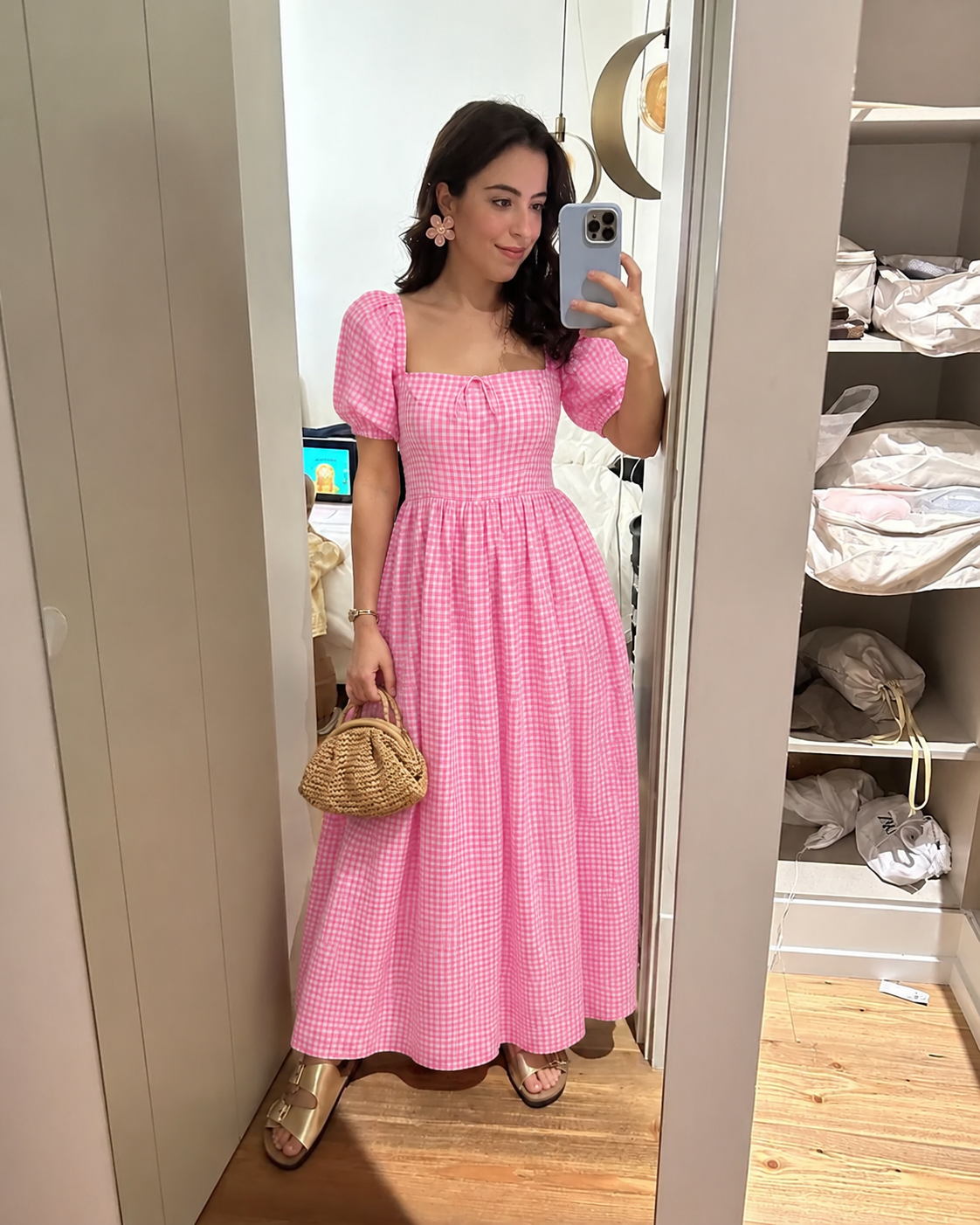 The Aurelia Gingham Dress