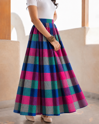 Plaid Pop Skirt
