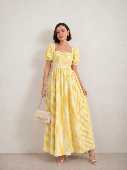 Buttercup Checkmate Dress