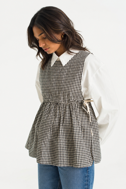 Monochrome Mood Vest