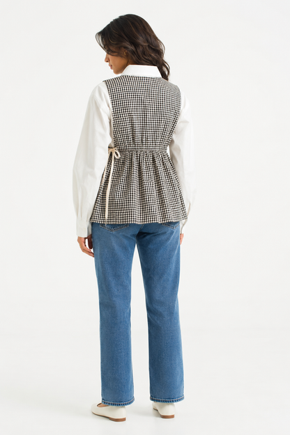 Monochrome Mood Vest