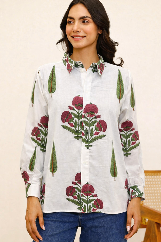 Gulistan Handblock Shirt
