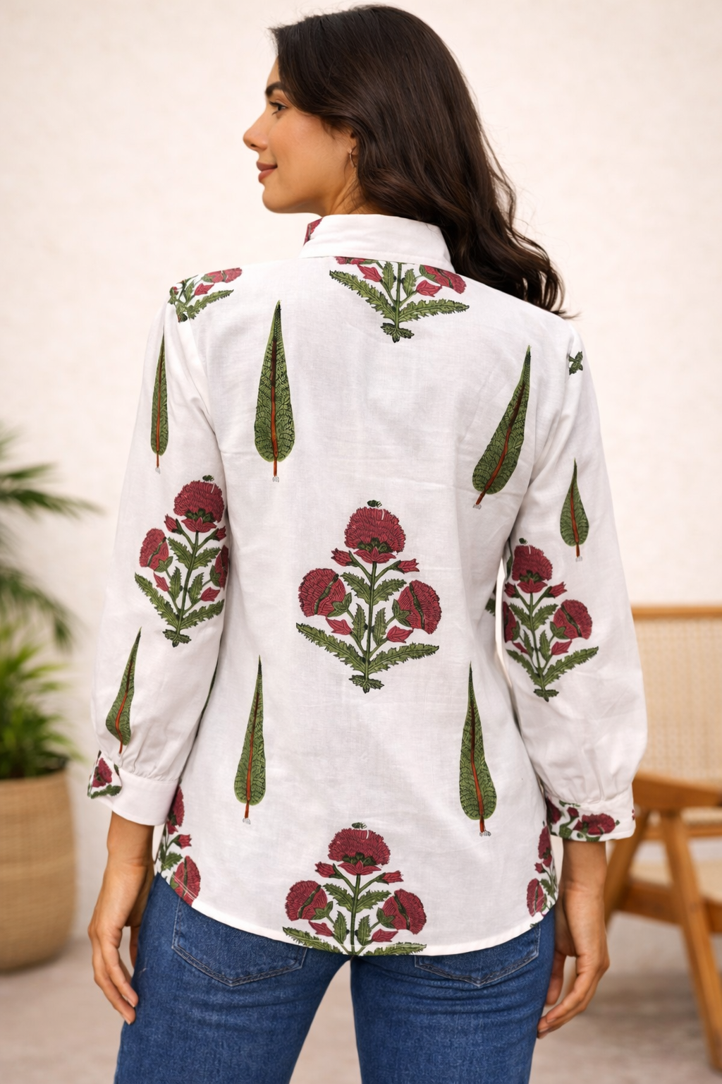 Gulistan Handblock Shirt