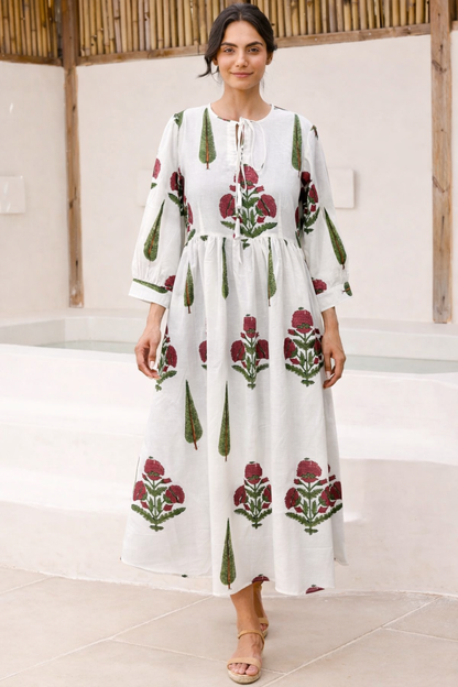 Gulistan Handblock Dress