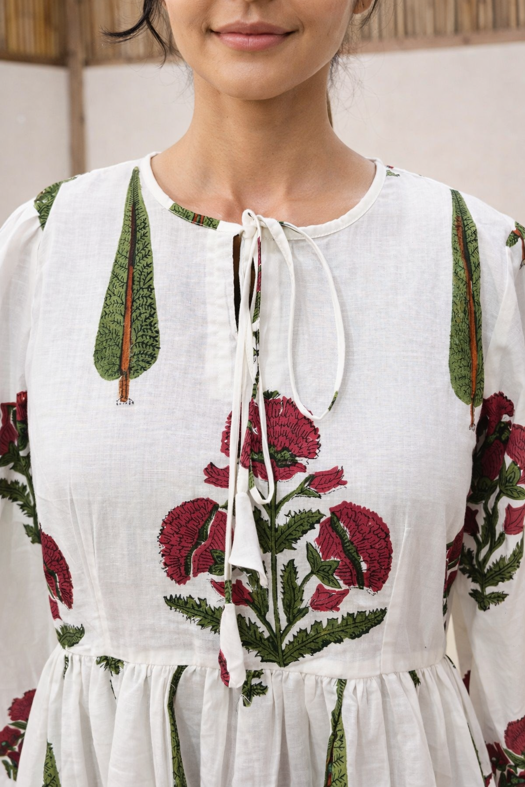 Gulistan Handblock Dress