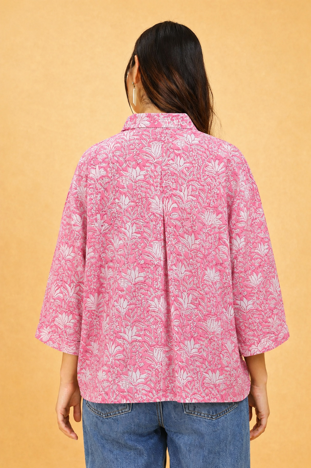 Petal Poetry Free Size Shirt