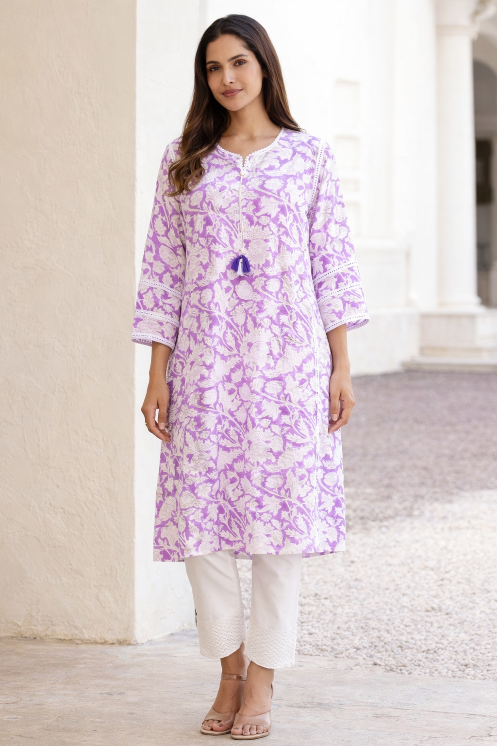 Lilac Nomad Chogha Set