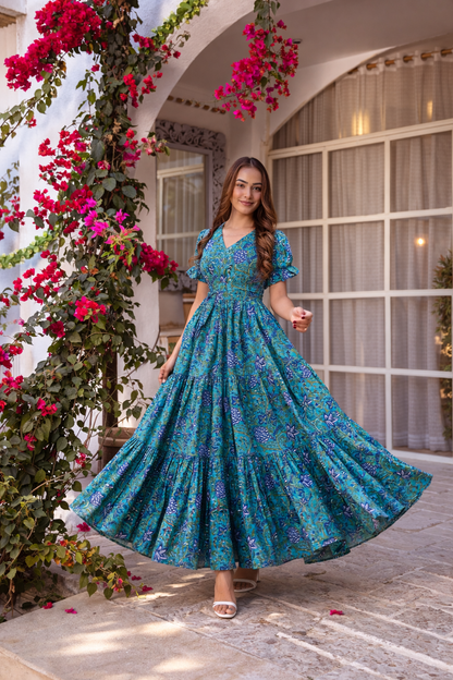 Turquoise Tango Dress