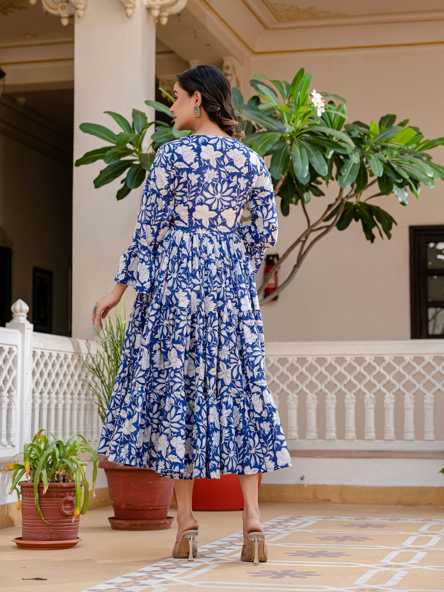 Cloud and Cobalt  Dress