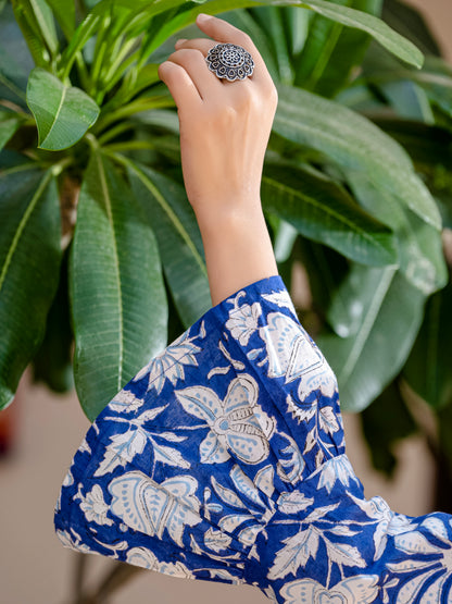 Cloud and Cobalt  Dress