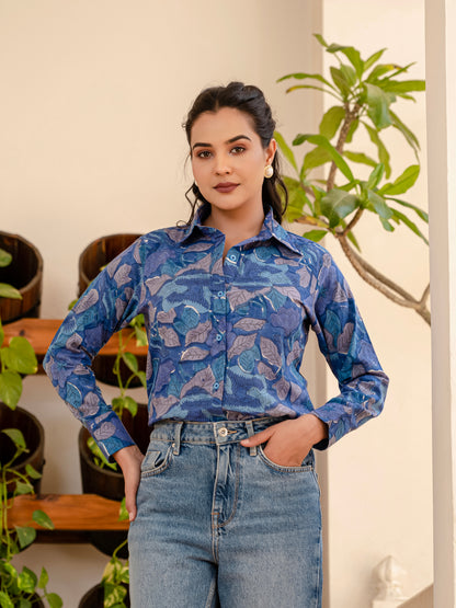 Smoky Blooms Shirt