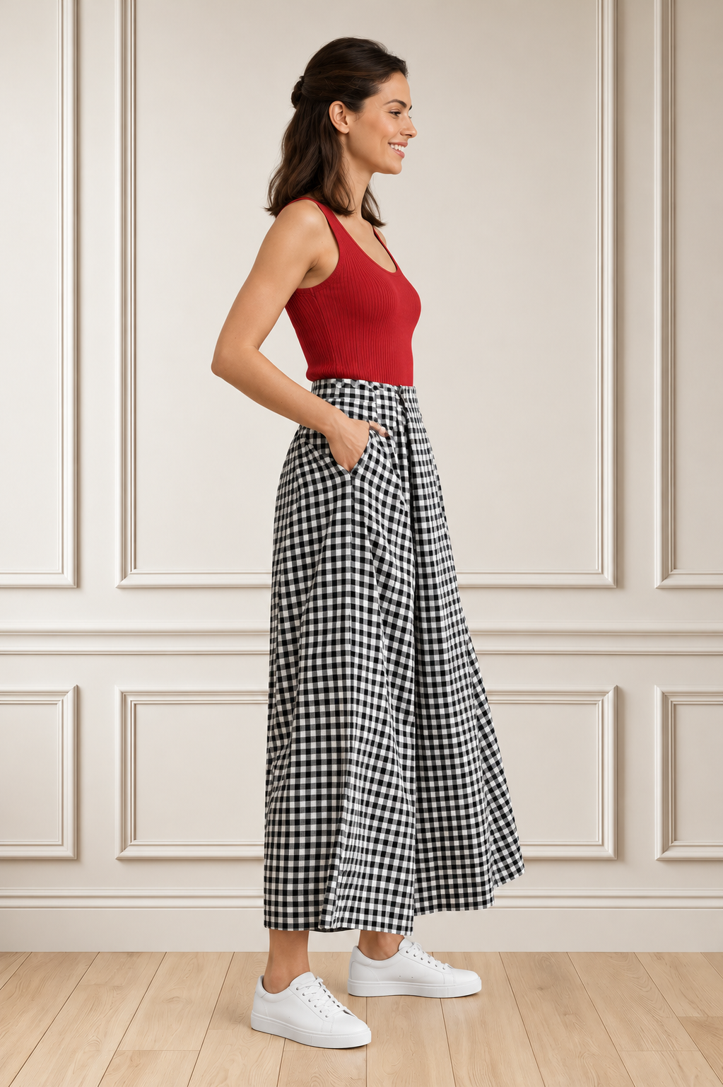 Gigi Gingham Pants