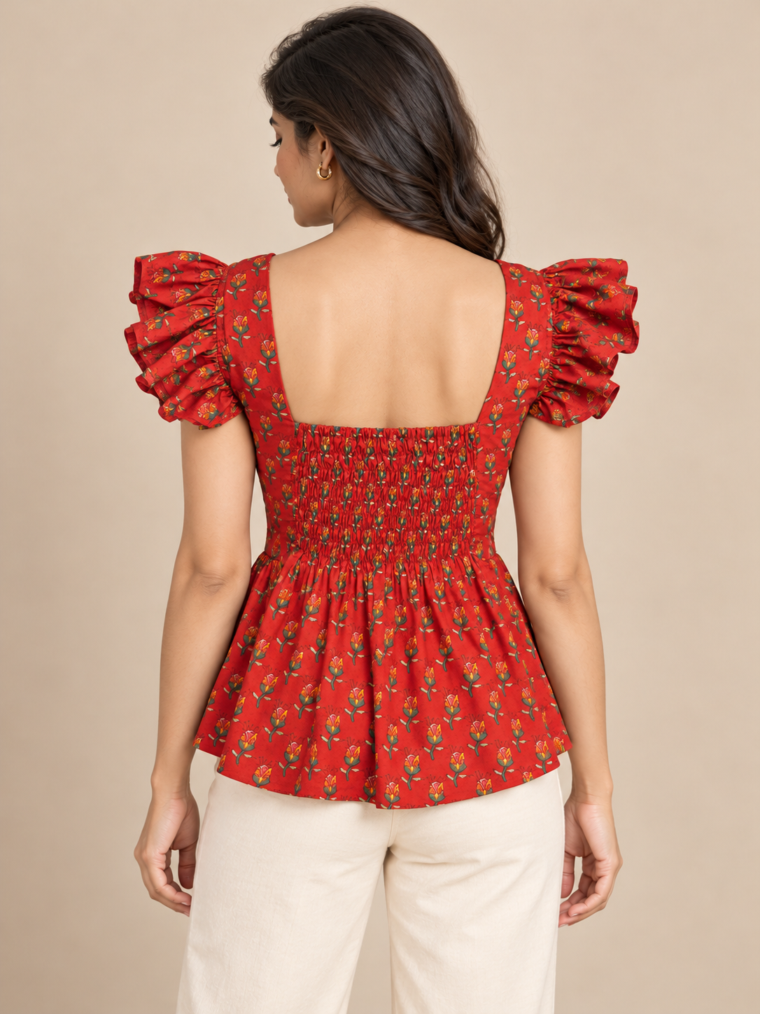 Rosy Charm Top