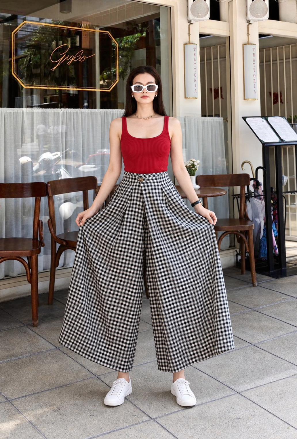 Gigi Gingham Pants