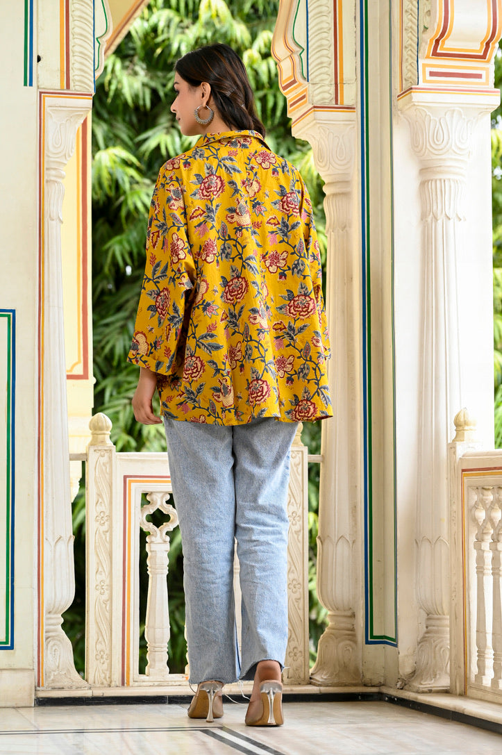 Blooming Fields Free Size Shirt