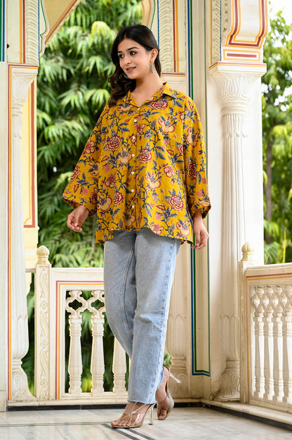 Blooming Fields Free Size Shirt