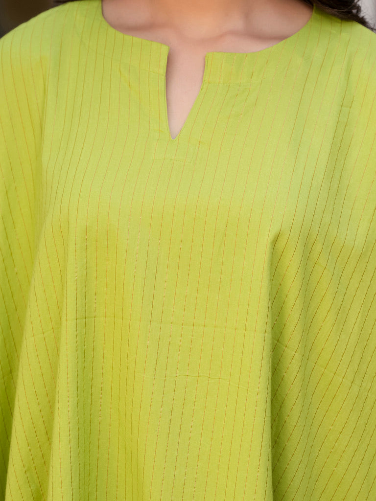 Feeling Lucky Lurex Kaftan set